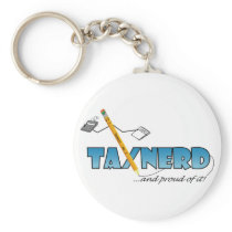 TaxNerd Keychain keychains