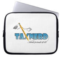 TaxNerd Laptop Sleeve laptop sleeves