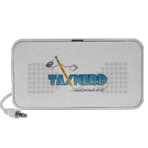 TaxNerd Portable Speakers speakers