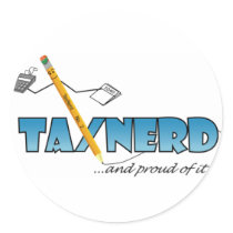TaxNerd Stickers