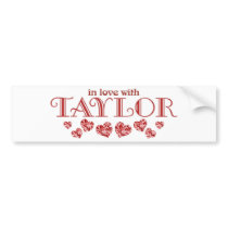 Taylor bumper stickers