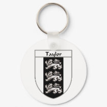 Taylor Coat of Arms/Family Crest keychains