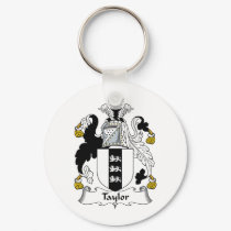 Taylor Family Crest keychains by coatsofarms Taylor Family Crest keychains