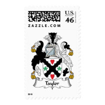 Taylor Family Crest postage