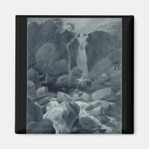 Taylor Ghyll, Sty Head, Borrowdale, 1806 Magnet