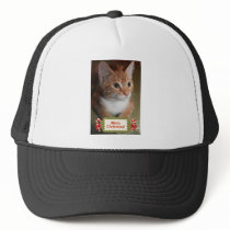 Taylor  Merry Christmas Trucker Hat