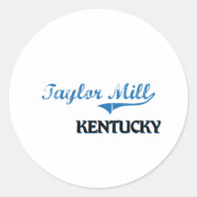 Taylor Mill Kentucky City Classic Round Sticker