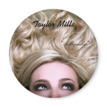 Taylor Mills "Looking up/Lullagoodbye" magnet