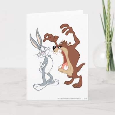 Taz and Bugs Bunny Not Even Flinching - Color cards