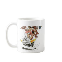 Taz Furious Driving Coffee Mugs