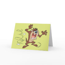 Taz posing 10 greeting cards