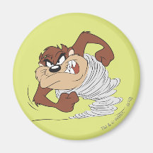 Taz spinning fast fridge magnets