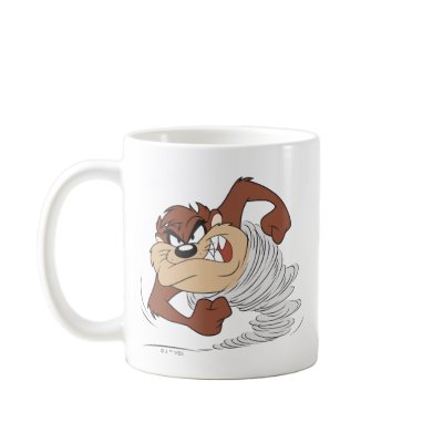 Taz spinning fast mug