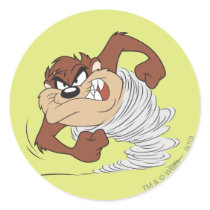 Taz spinning fast sticker