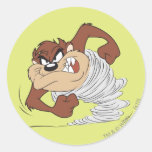 Taz spinning fast sticker