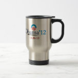 Taza clásica del viaje de Obama 2012