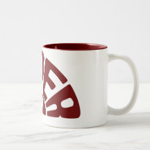 Taza de alta fidelidad estupenda roja