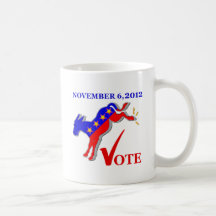 Taza de café del burro