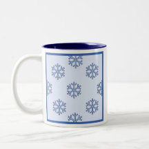 Taza de la escama de la nieve