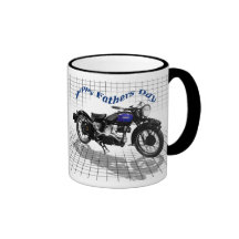 Taza de la motocicleta de Douglas