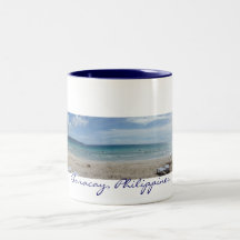 Taza de la playa de Boracay, Filipinas