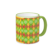 Taza de las escamas de la nieve del modelo del nav