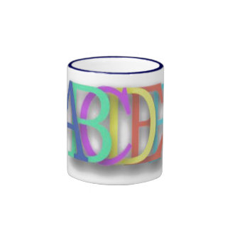 Taza del alfabeto