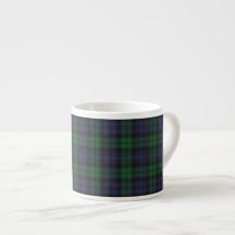 Taza del café express del tartán de Campbell del c Tazita Espresso