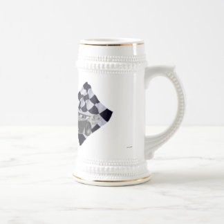 Taza del coche de carreras