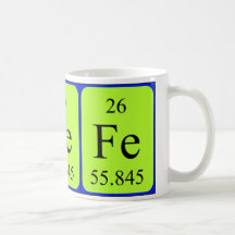 Taza del elemento 26 - hierro