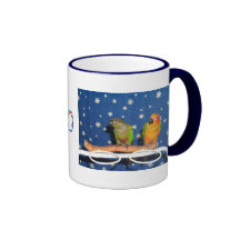 Taza del invierno de Conure