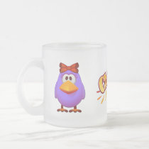 Taza del vidrio esmerilado de Betsy tazas