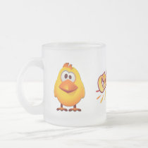 Taza del vidrio esmerilado de la tolva tazas