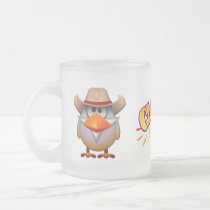 Taza del vidrio esmerilado de Plumendini tazas
