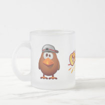 Taza del vidrio esmerilado de Popper tazas