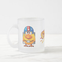 Taza del vidrio esmerilado de Rocket tazas