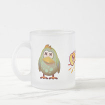 Taza del vidrio esmerilado de Zombryo tazas