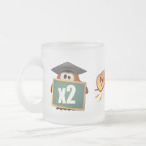 Taza del vidrio esmerilado del cloqueo de la asamb tazas