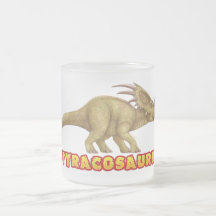 Taza escarchada del Styracosaurus