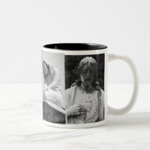 Taza estatuaria de la foto del Victorian del ~ de 