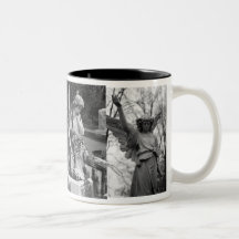 Taza estatuaria de la foto del Victorian del ~ de 