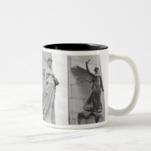 Taza estatuaria de la foto del Victorian del ~ de 