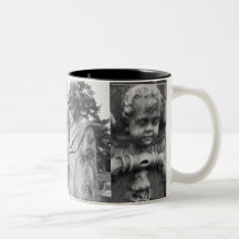 Taza estatuaria de la foto del Victorian del ~ de 