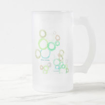 taza helada círculos de la paja, por Darkname