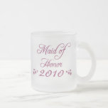 Taza helada de la criada 2010 de la novia adaptabl