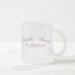 Taza helada púrpura de la criada 2010 de la novia 