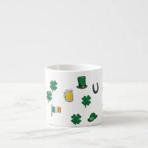 Taza irlandesa taza espresso