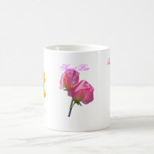 Taza Morphing de 3 flores