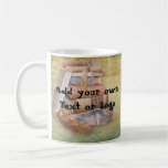Tazas de café del diseño de la librería