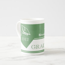 Tazas personalizadas de la graduación taza de porcelana